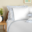 430TC Sateen Bordered Pillowcase Set | Amalia Home Ovar | Oroatrade.com