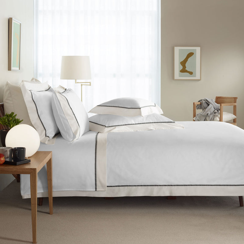 430TC Sateen Bordered Duvet Cover | Amalia Home Ovar | Oroatrade.com