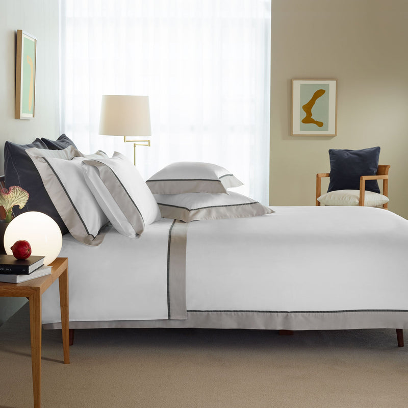 430TC Sateen Bordered Duvet Cover | Amalia Home Ovar | Oroatrade.com