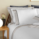 430TC Sateen Bordered Pillowcase Set | Amalia Home Ovar | Oroatrade.com