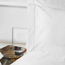 525TC White Percale Sham Set | Amalia Home Victoria | Oroatrade.com