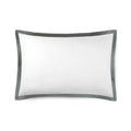 430TC Sateen Bordered Sham Set | Amalia Home Prado | Oroatrade.com