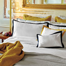 430TC Sateen Bordered Sham Set | Amalia Home Prado | Oroatrade.com