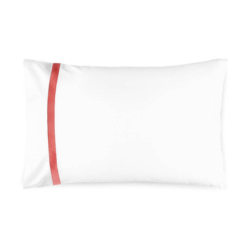 430TC Sateen Laced Pillowcase Set | Amalia Home Sónia | Oroatrade.com