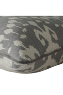 Ikat Cushion with Velvet Piping M | Andrew Martin Volcano | OROATRADE