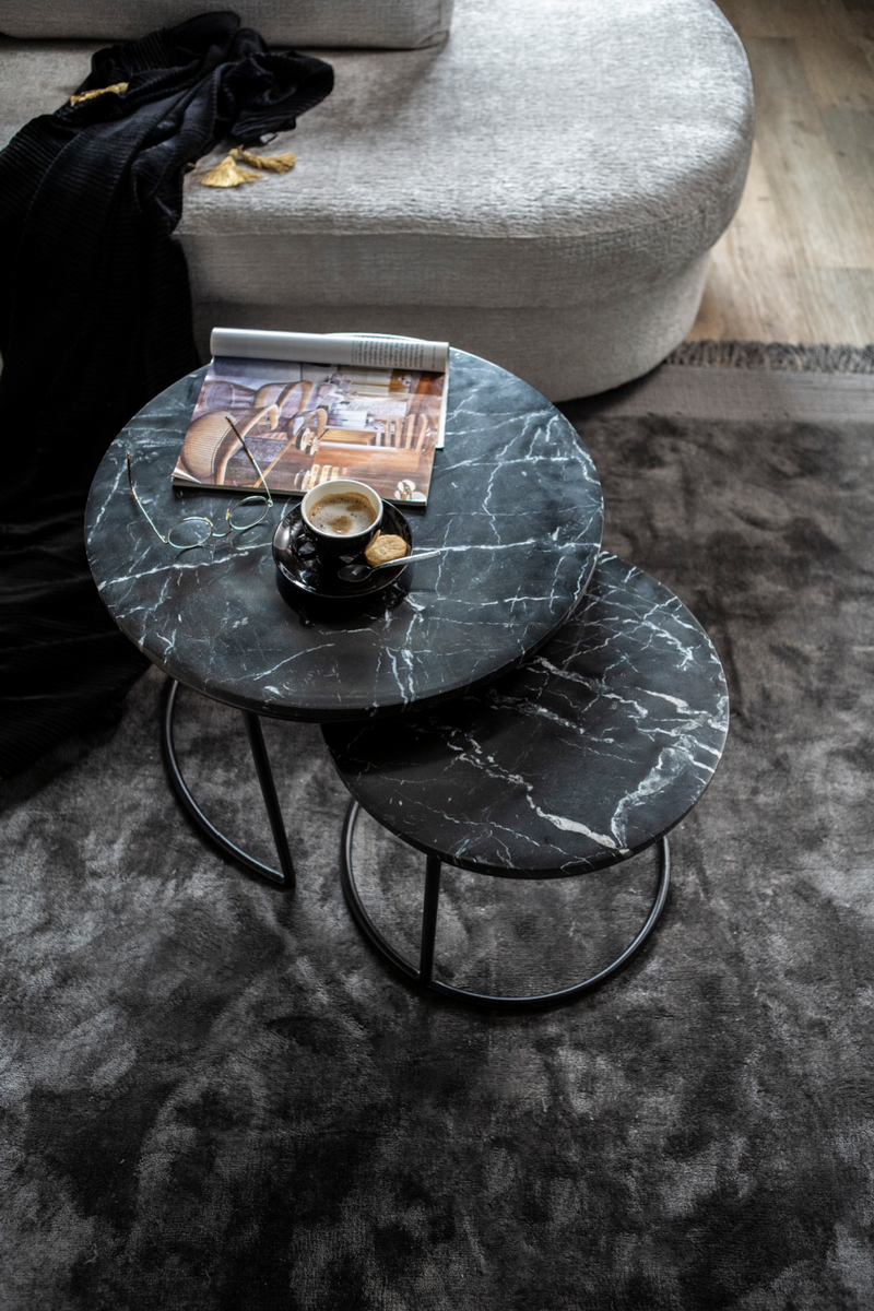 Marble Nesting Coffee Tables | By-Boo Romeo | Oroatrade.com